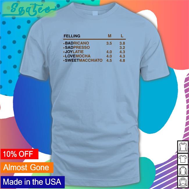 Felling Bad Ricano T-Shirt Translatedtees