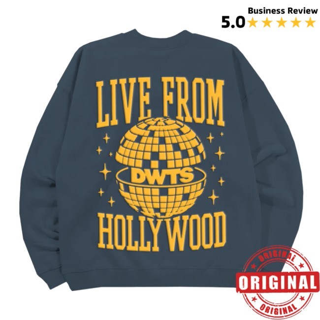 Dancing With The Stars Live From Hollywood 2025 Sweatshirt DWTS Tour Merch