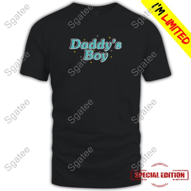Wicked-Naughty Merch Official Daddy's Boy Long Sleeve Tee Shirt