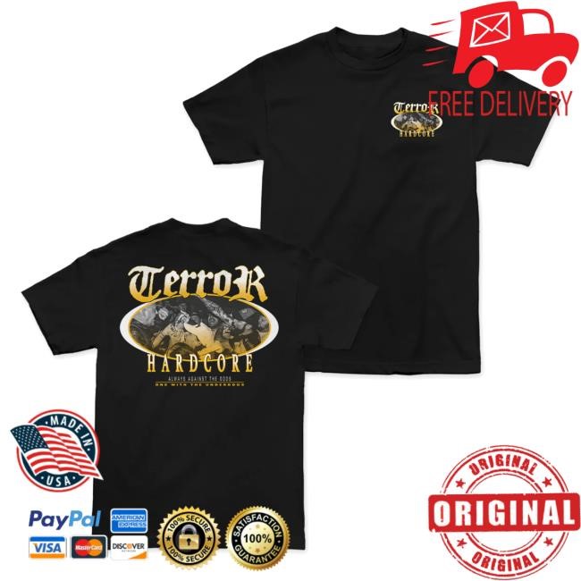 Terror "Live Underdogs" Shirt Cold Cuts Merch