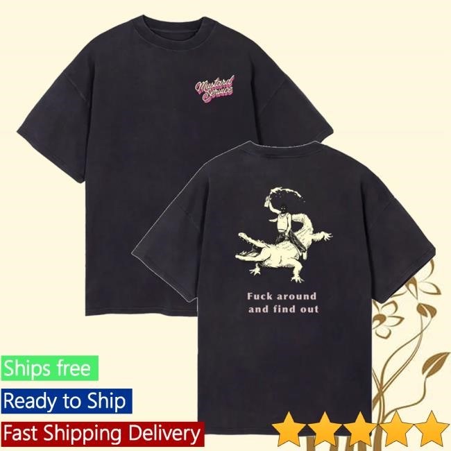 Official Hello Merch Mustard Service FAFO Gator Top Shirt HelloMerch