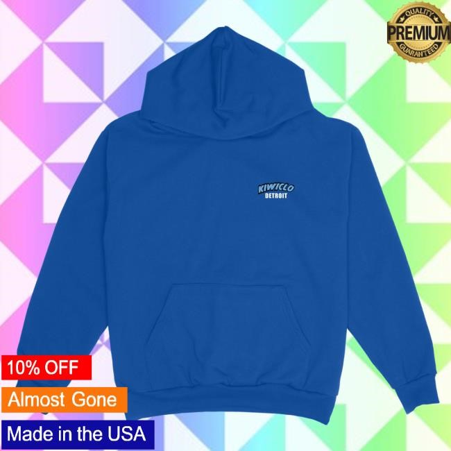 Official Kiwiclo High-Flying Football Hoody Blue Official Kiwiclo High-Flying Football Attractive Hoodie Blue