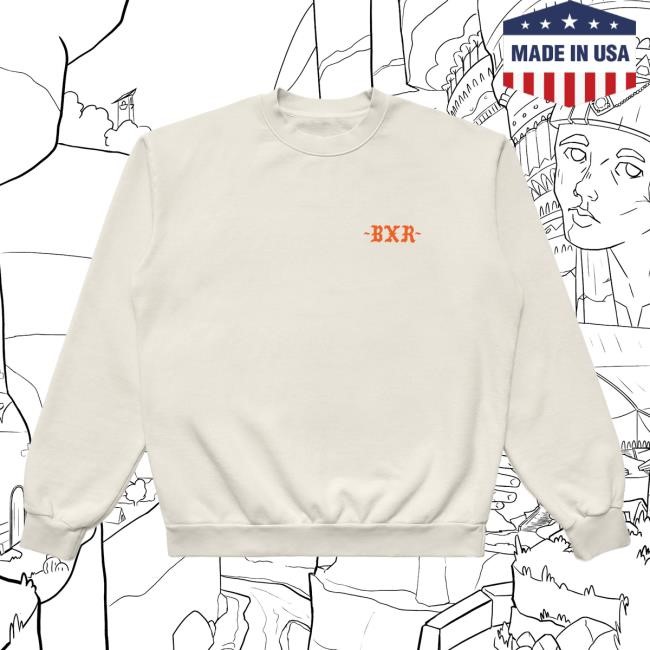 Official Born X Raised Merch Store Shop Unconditional Love Sweatshirts: Black BornXRaised