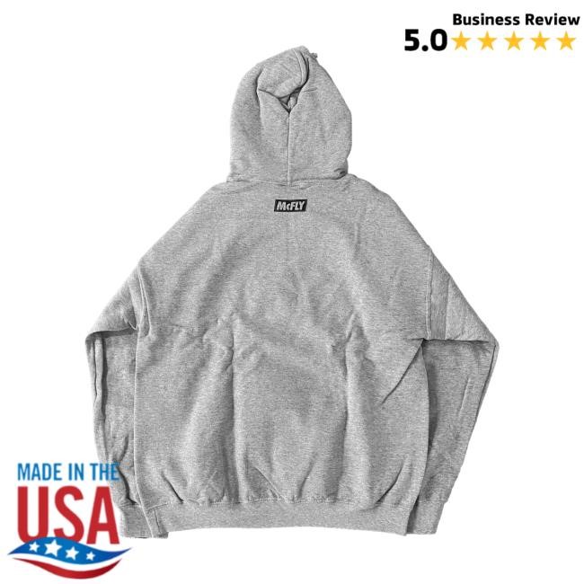 Ydt College Grey Hoodie Sweatshirt | McFly | Official Store Merch