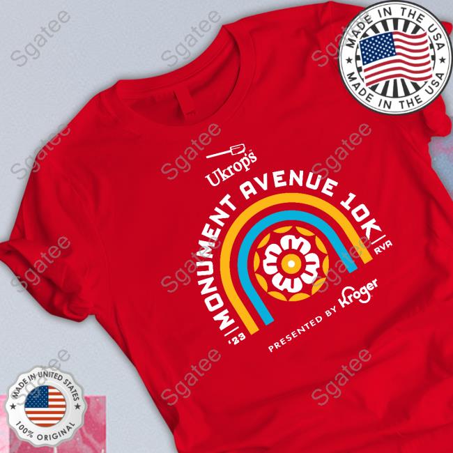 Frank Anderson Official Ukrop's Monument 10K T-Shirt