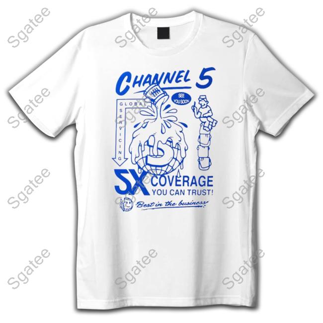 Official Channel 5 5X coverage nice art Hoodie
