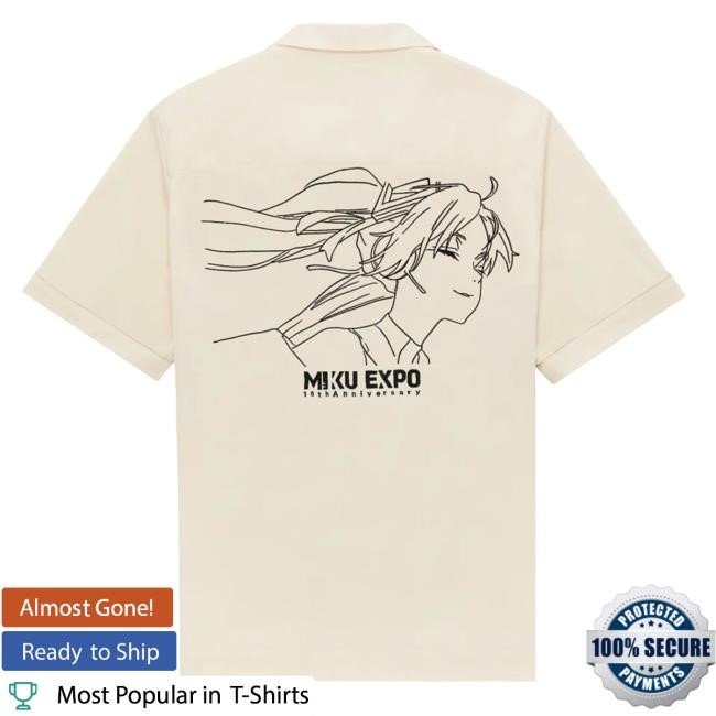 Official Apari Shop Miku Expo Button Down Apari Shop