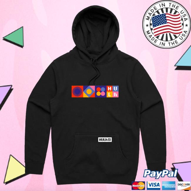 Official Press Press Merch Hula OCT 26 - 29 2023 Hoodie – Black