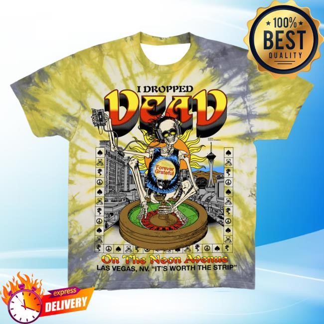 Official Online Ceramics Clothing Shop Online Ceramics On the Neon Avenue Tie Dye Attractive Shirt OnlineCeramics