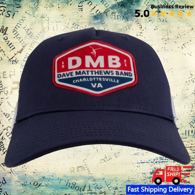 Official Dave Matthews Band Merch Store DMB Badge Trucker Hat