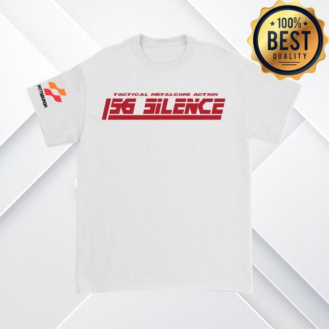 156/Silence - Tactical White Tee Shirt – Down Right Merch