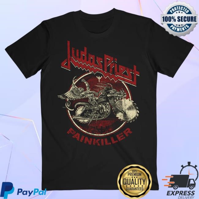 Official Judas Priest Store Painkiller Album Tracklist New Shirt JudasPriest