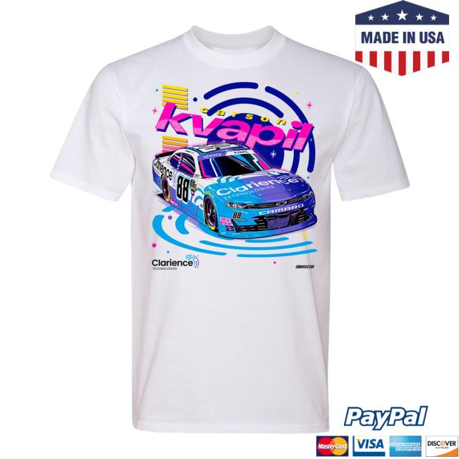 Shop The Shop Jr Nation Official Store Carson Kvapil #88 2024 Clarience T Shirt