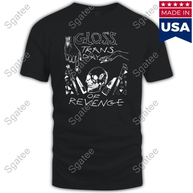 G.L.O.S.S. Trans Day of Revenge Black Crewneck Sweatshirt