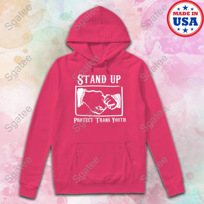Stand Up Protect Trans Youth T-Shirt Ak Press Merch Stand Up Protect Trans Youth Shirt Siriusxmhits1