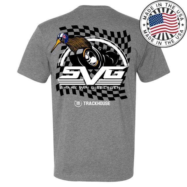 SVG Kiwi Racing New Shirt Trackhouse Racing Team Official
