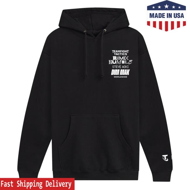 Riot Games Merch Dim Mak X Teamfight Tactics Remix Rumble Steve Aoki Dim Mak Worldwide Sweatshirt