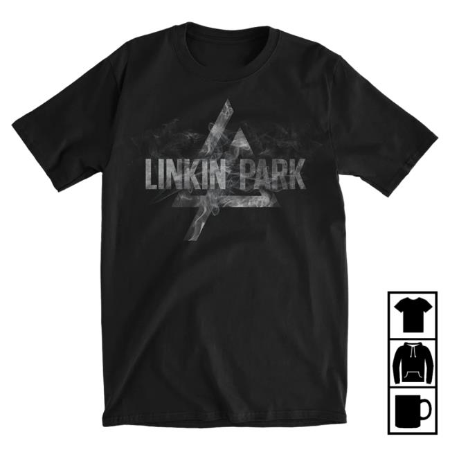 Official Linkin Park Merch Bar Store Lp Prism Smoke Long Sleeve T-Shirts MerchBar LinkinPark Apparel Clothing Shop