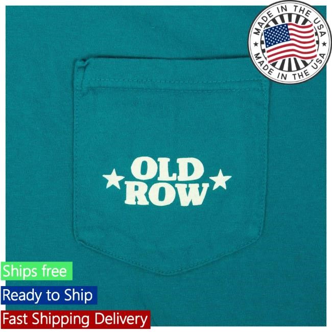 Official Old Row Merch Store Bulls Night Out Pocket Tee OldRow