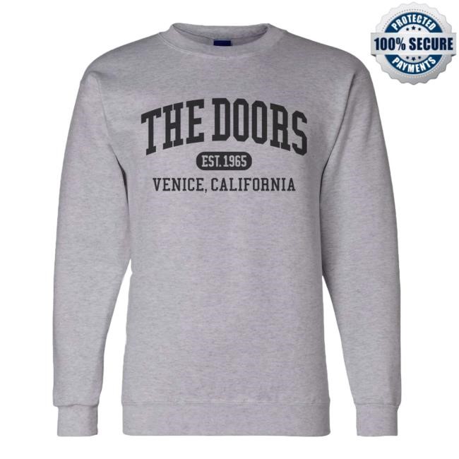 Collegiate Sweatshirt The Doors Merch