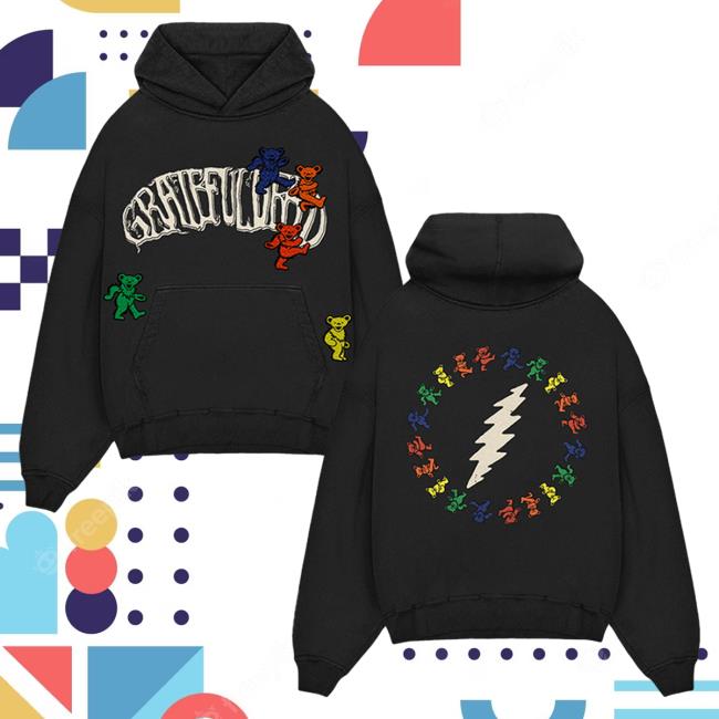 Official Grateful Dead Merch Store History Of The Grateful Dead Popover Hoodie GratefulDead Shop