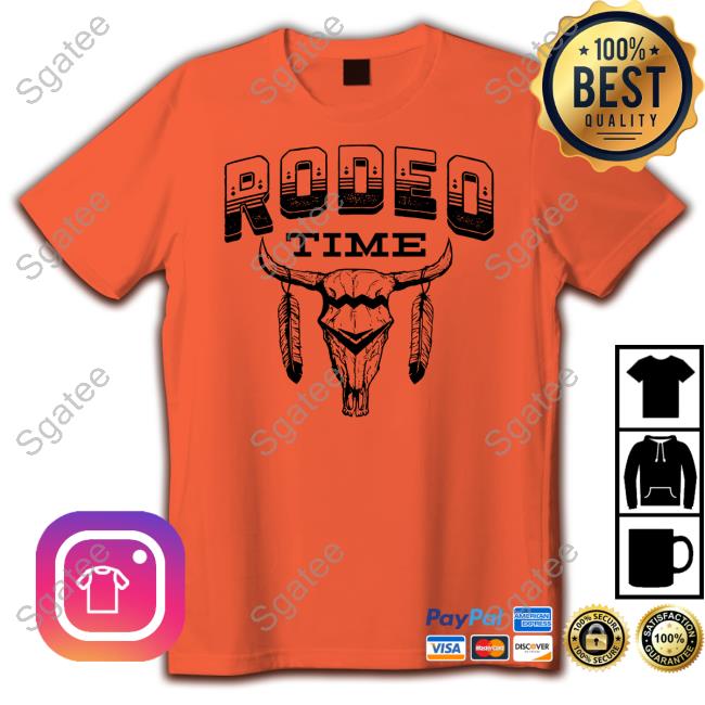 Dale Brisby Merch Rodeo Time Skull Clay T-Shirt