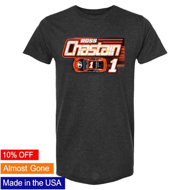 Ross Chastain #1 Kubota Tee Trackhouse Racing Team Official