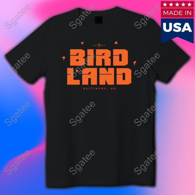 Rotowear Merch Baltimore Orioles Birdland Shirt