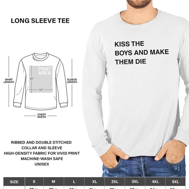 Kiss The Boys And Make Them Die Hoodie Poorly Translated Shirts