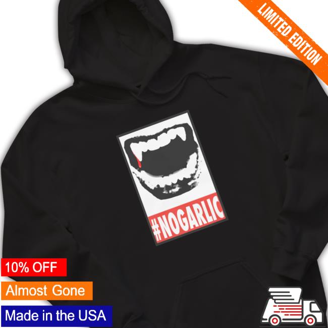 Offcial The Nerd Circus Merch Drac #Nogarlic T-Shirt