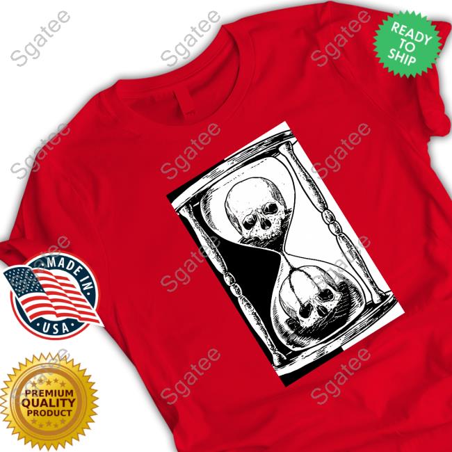 Skull Hourglass Hooded Sweatshirt