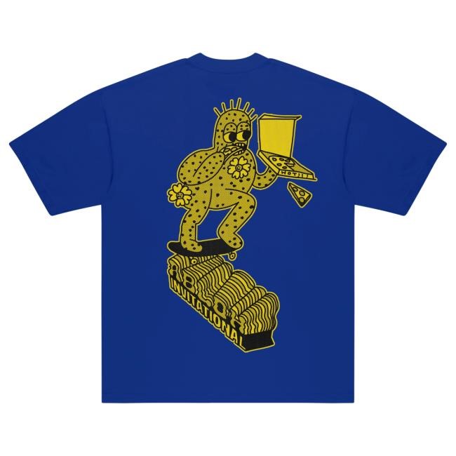 Official Travis Scott Merch Store CJ x ARCH Cactus Skate T Shirt (Orange) Virgil Abloh Archive™ x Cactus Jack