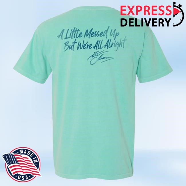 Official Kenny Chesney Merch Kenny Chesney No Shoes Nation Hot Shirt - Chalky Mint