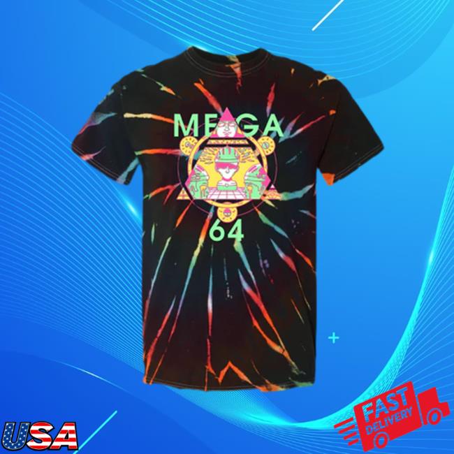 Official Mega64 Ultimate Mind Control Tie Dye T-Shirt