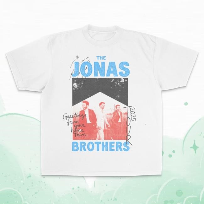 Official Jonas Brothers Crayon Tee