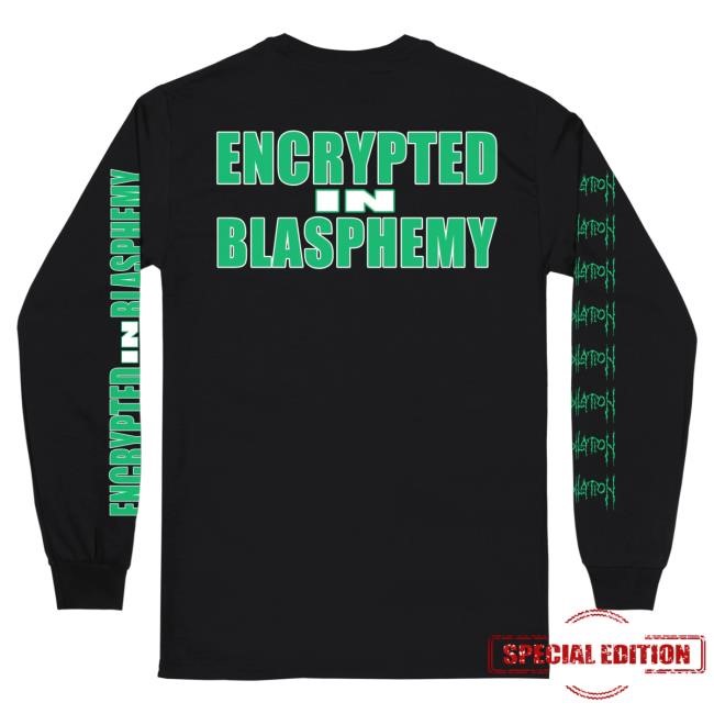 Official Reality Fade Merch Store Repudilation 'Encrypted In Blasphemy' LongSleeve
