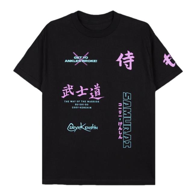 Official CORYxKENSHIN merch Blammer Get Yo Ankles Broke The Way Of The Warrior Bu-Shi-Do Cory-Kenshin Shirt