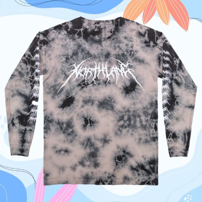 Official Merch Now Northlane Metal Dyed Long Sleeve T-Shirt MerchNow