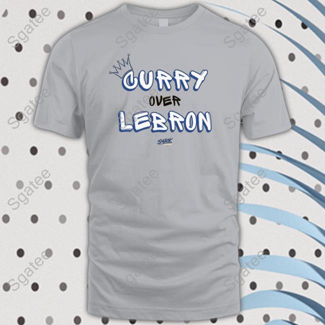 Curry Over Lebron Golden State Basketball Smack Shirt 2022