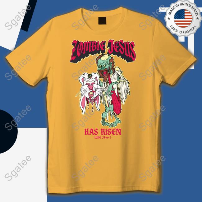 Psychopathic Vault Shop The Shaggy Show Zombie Jesus Has Risen Shirt Insane Clown Posse