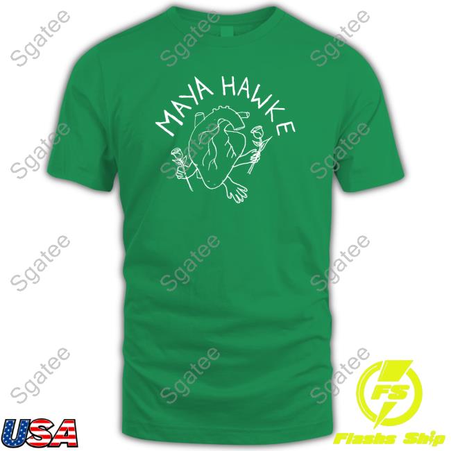 Maya Hawke Generous Heart Tee Shirt