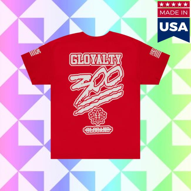 Glo Gang Store Shop Merch Gloyalty Tee (Red) GloGangWorldWide Glo Gang Store Shop Merch Glo Gang Gloyalty New Shirt (Red)