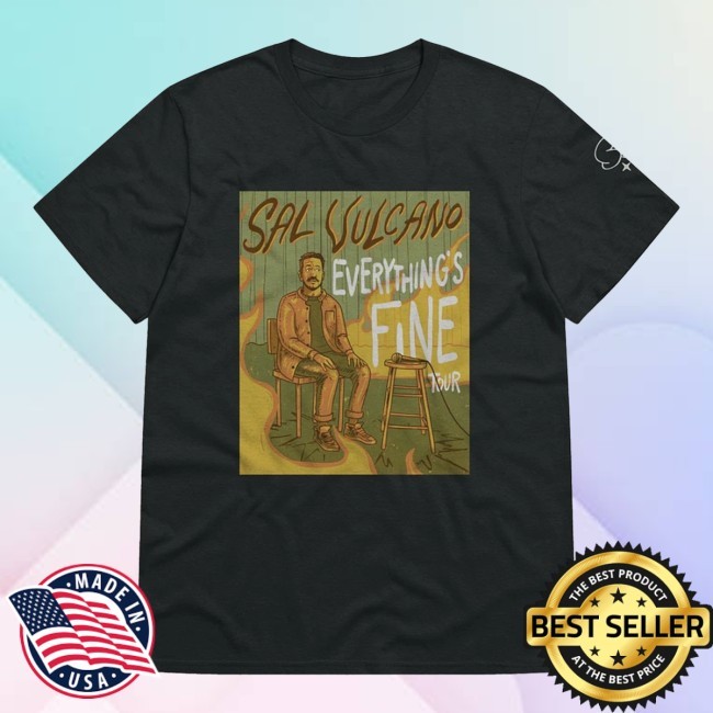 Everything's Fine Tour Artwork New Tee Sal Vulcano