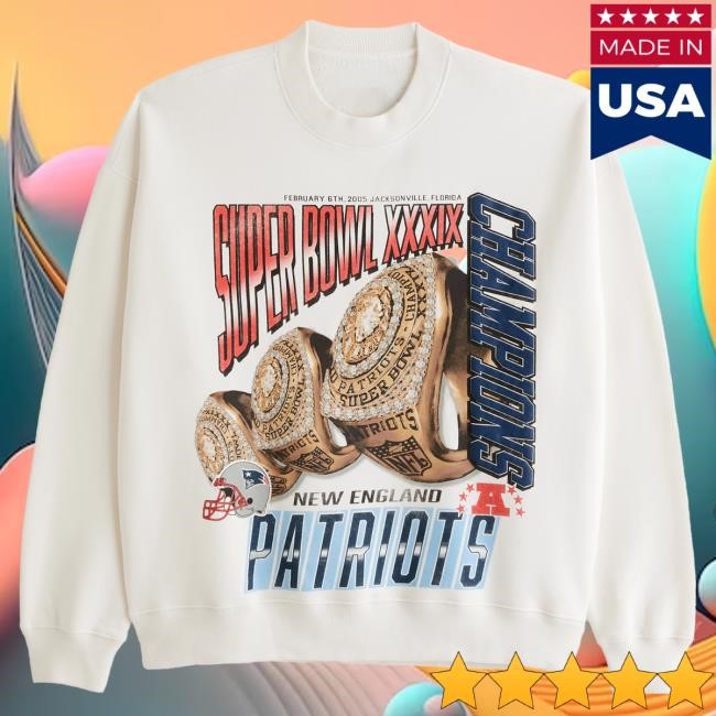 Cold Weather Patriots Graphic Crew NFL Football Style 2025