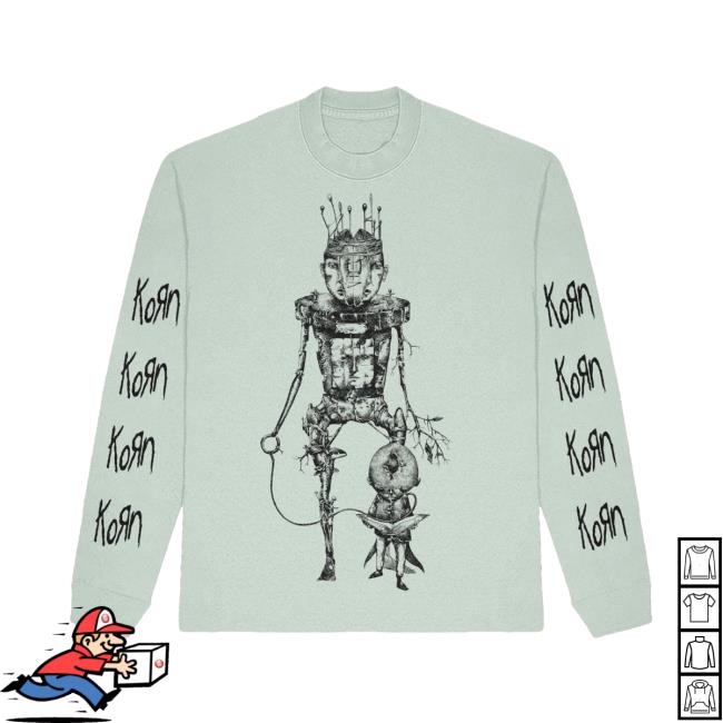 Korn Web Untitled Long Sleeve T-Shirts