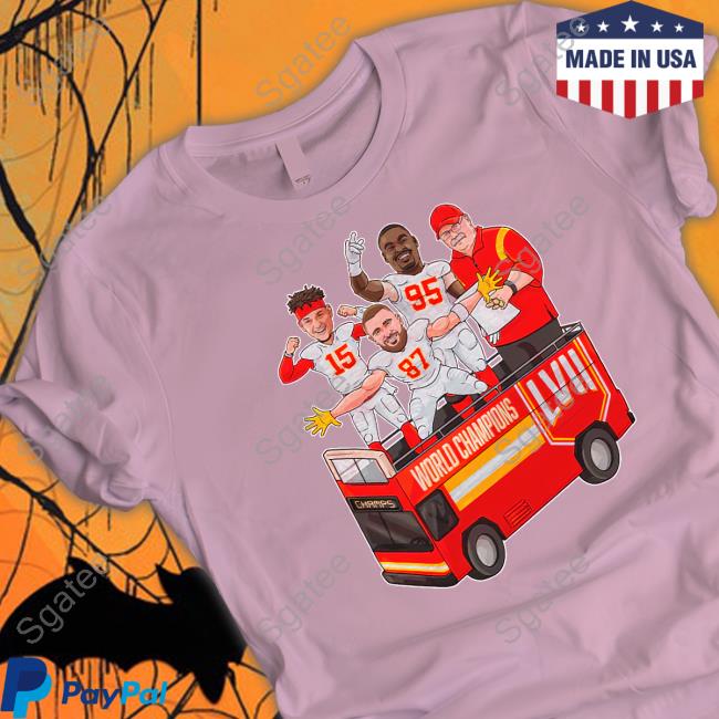 Barstool Sports Kc Parade Shirt World Champions