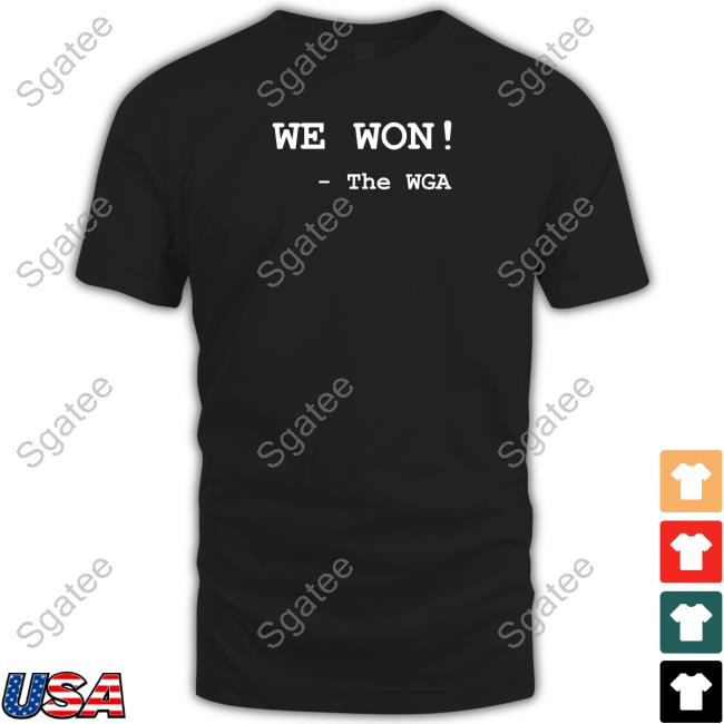 Official Danielle Nicki We Won The Wga Shirt