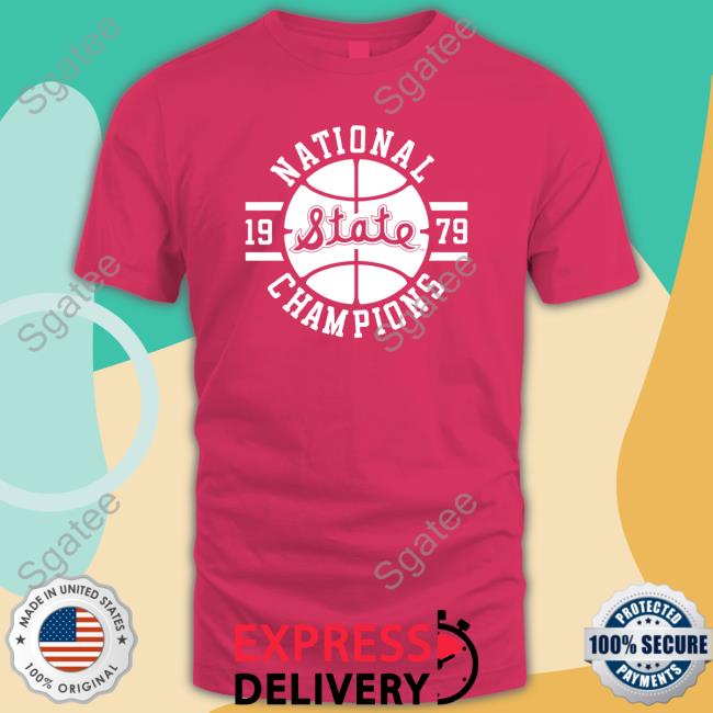 State Basketball 1979 National Champions Tee Shirt