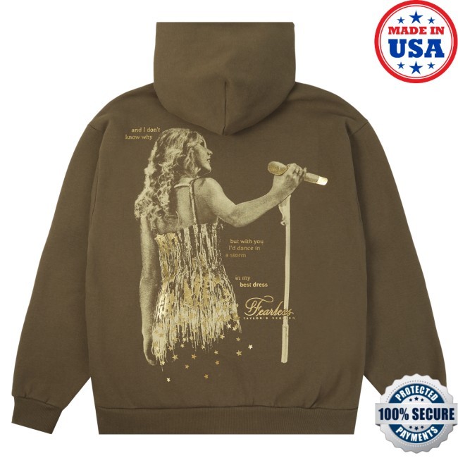 Store.Taylorswift Fearless (Taylor's Version) Dance In A Storm New Hoodie