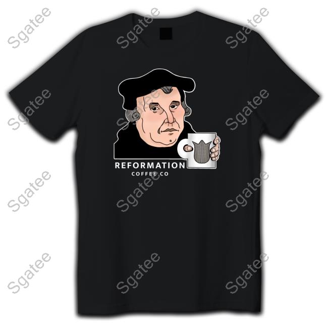 Official Reformation Coffee Merch Martin Luther Reformation Coffee Co Hoodie